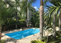 Palm Green Villa with pool in center of Grandbaie